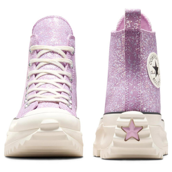 Converse Run Star Hike Platform Glitter